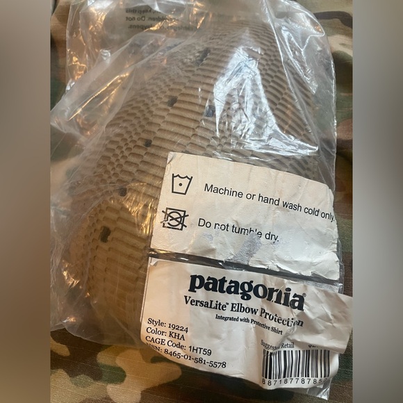 SOF Military Exclusive Patagonia Level 9 Temperate Field Shirt size M Elbow Pads - Picture 7 of 13